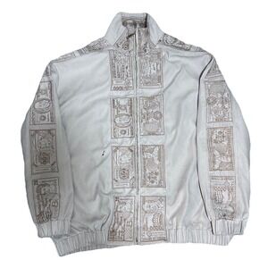 AL WISSAM Embroidered BENJAMIN 100 DOLLARS Vintage 4XL Jacket